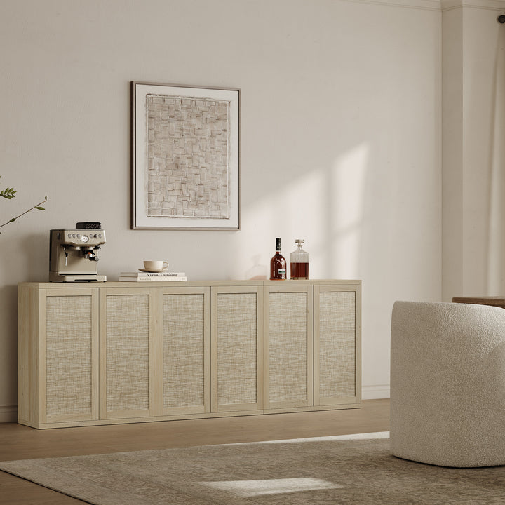 Zura 2-Door Buffet Cabinet, Large Storage