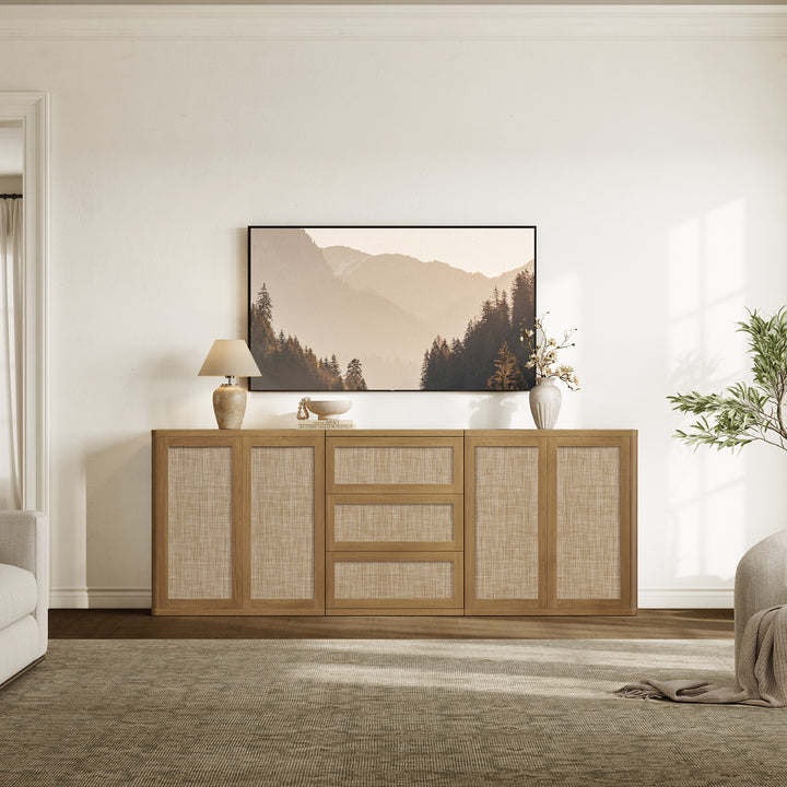 Zura Modular TV Stands Set of 3, Large Storage