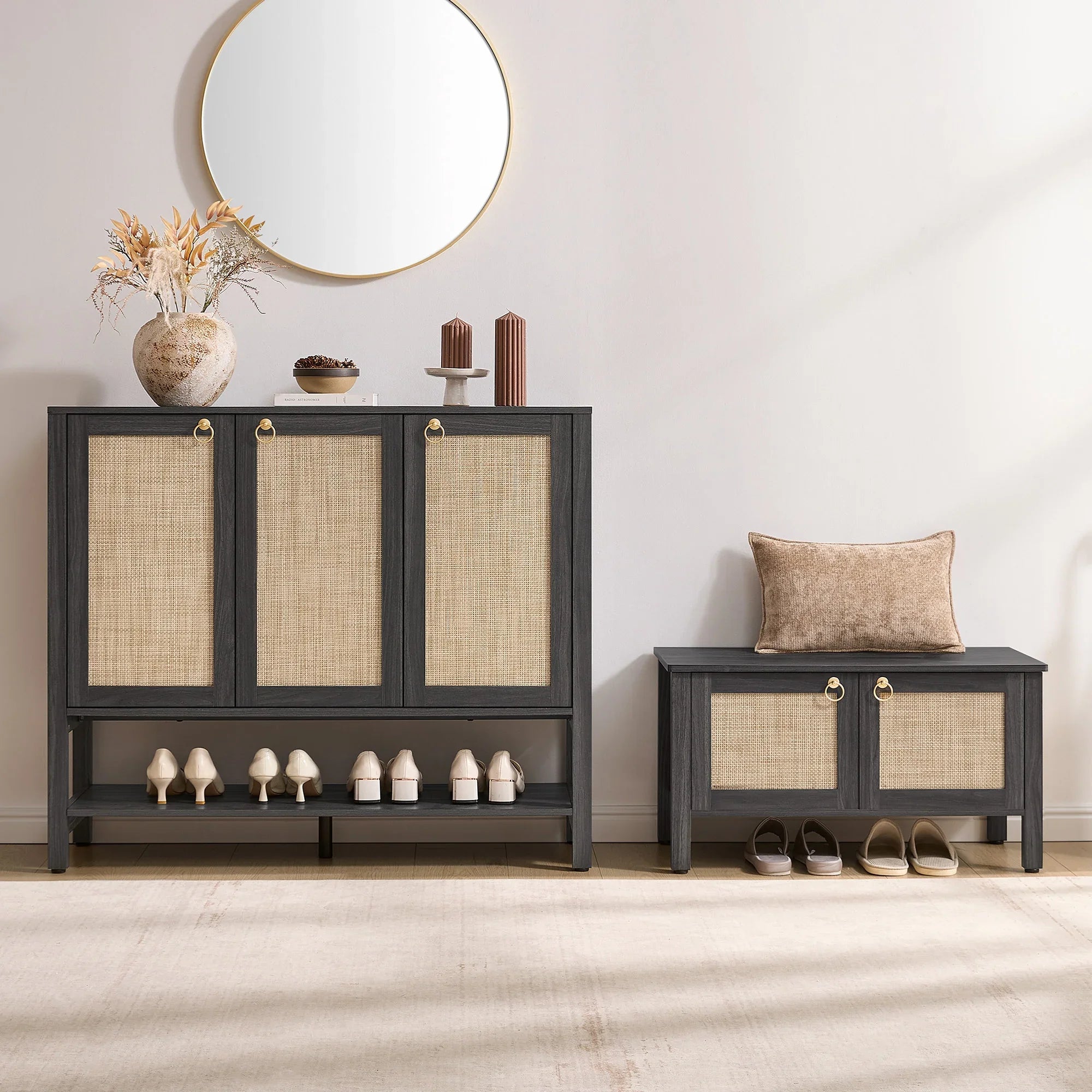 Terra 3-Door Shoe Cabinet