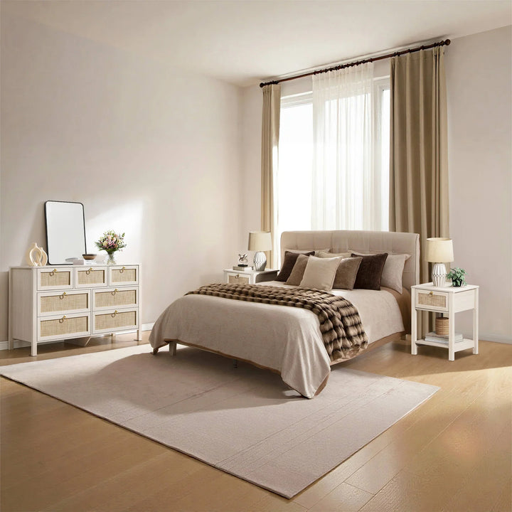 Terra Dresser and Nightstands Set