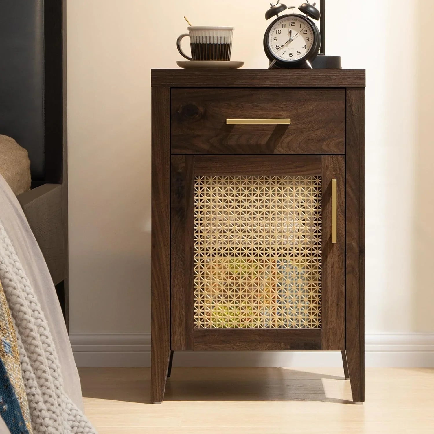 Andy Side Table with Door