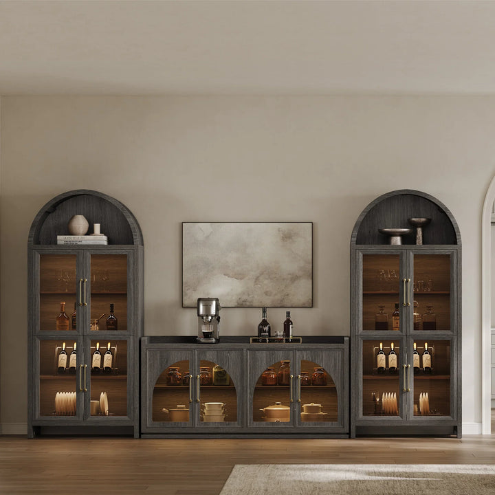 Helio Sideboard with Glass Doors
