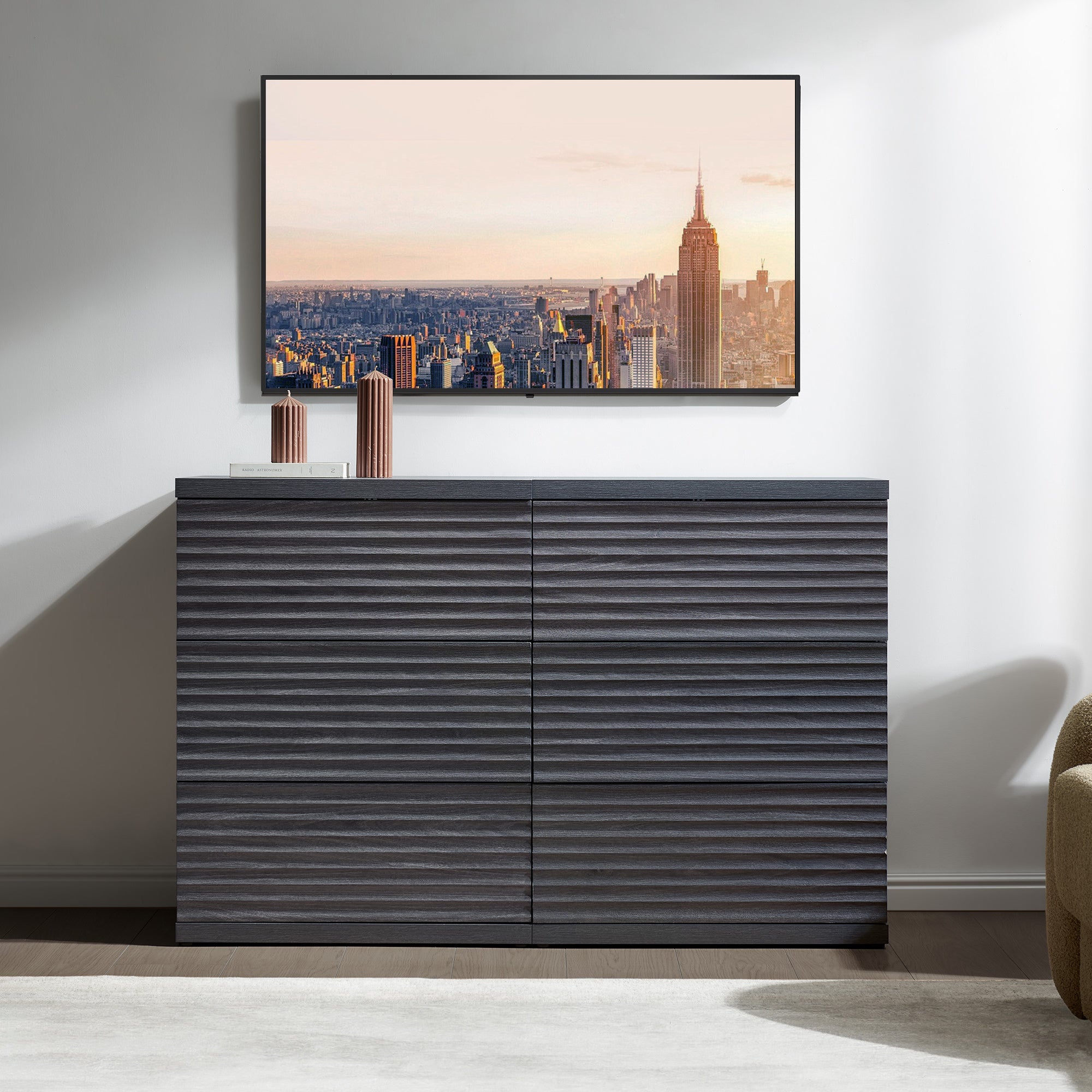 Stria Modular TV Stand with Drawers up to 85 Inch TV