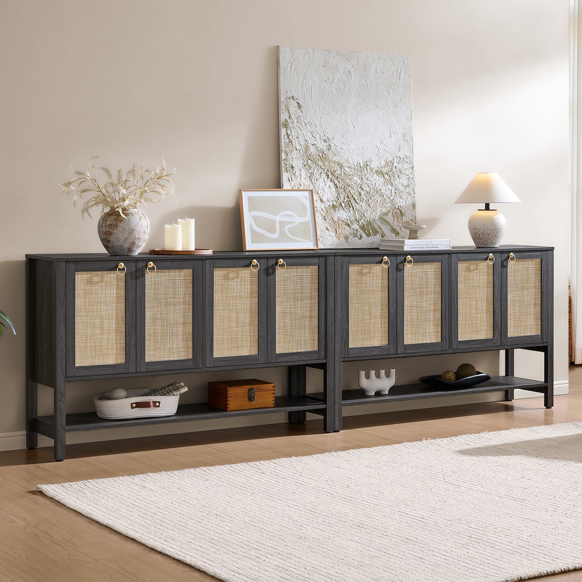 Terra TV Stand, 4 Doors