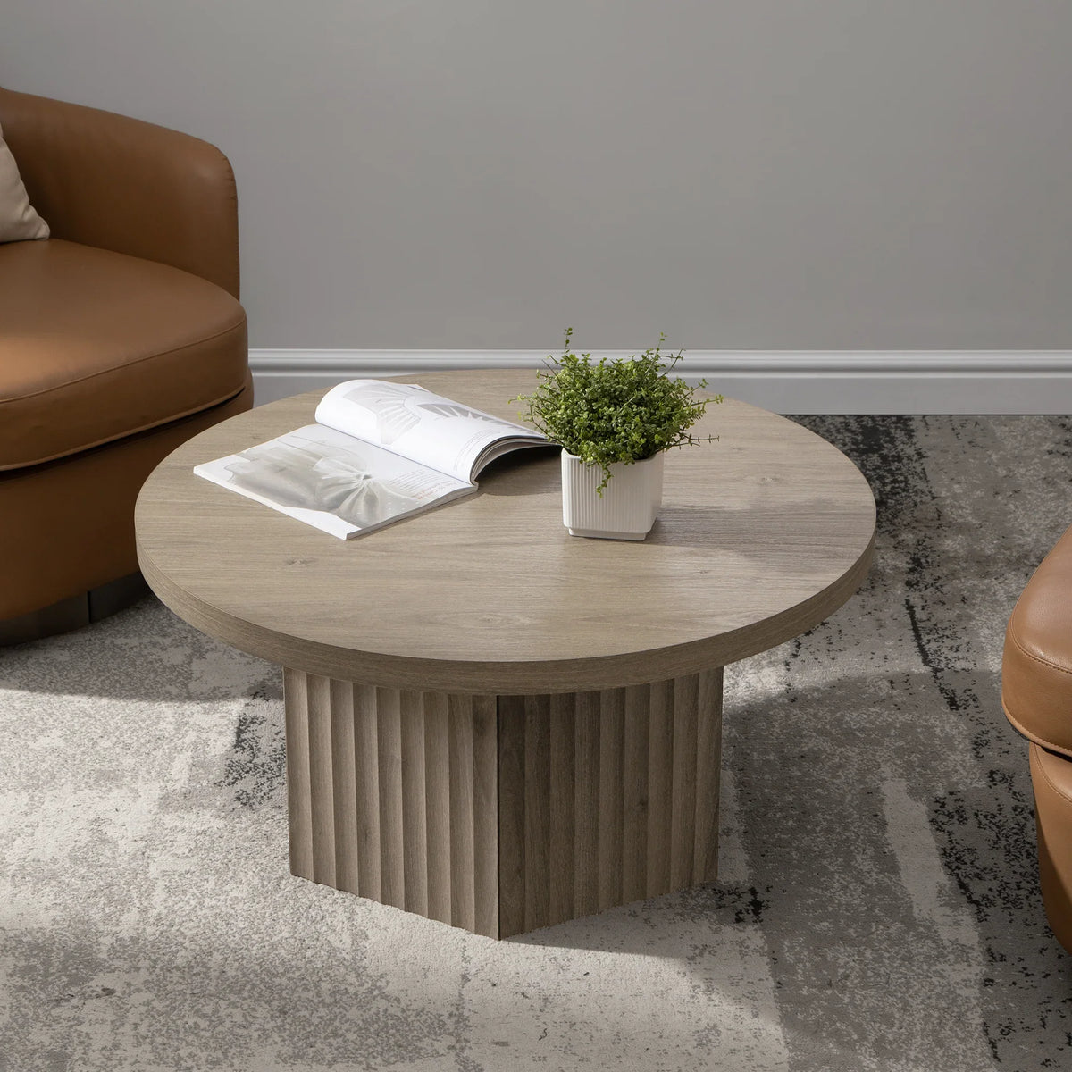 Stria Round Coffee Tables