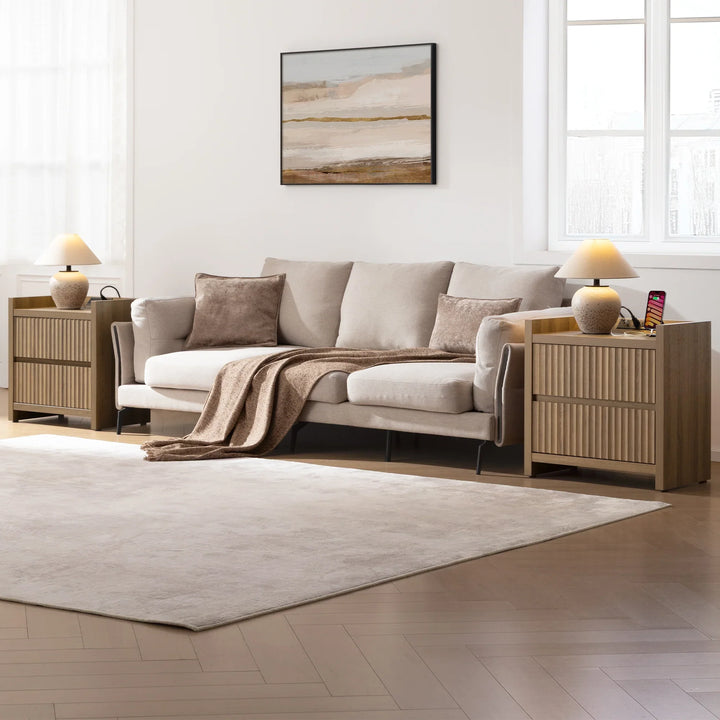 Prelude End Tables, 2 Drawers