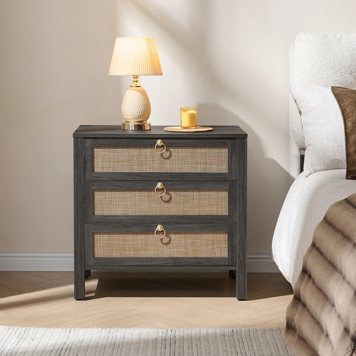 Terra Nightstand, 3 Drawers