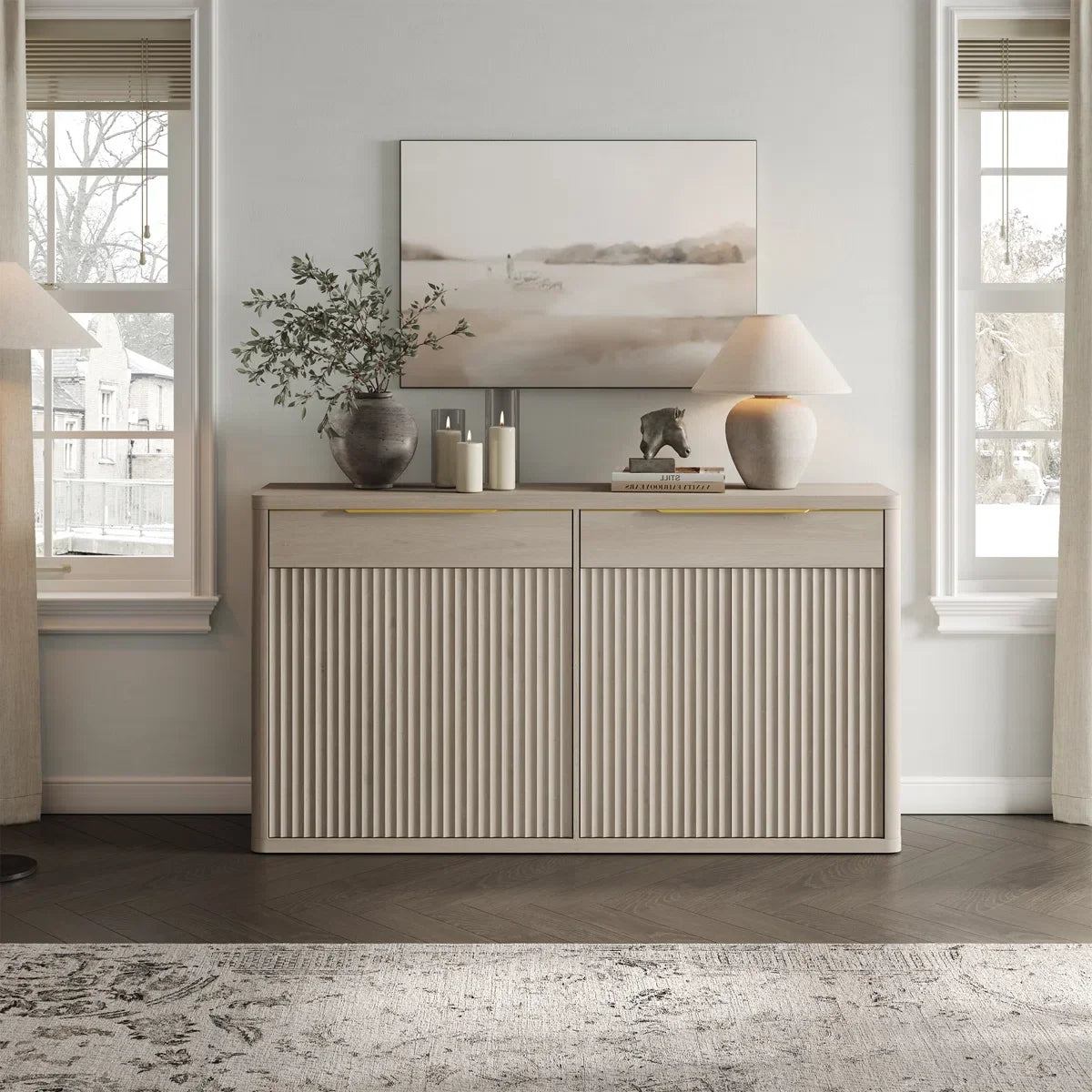 Cas Sideboard Buffet with 2 Drawers