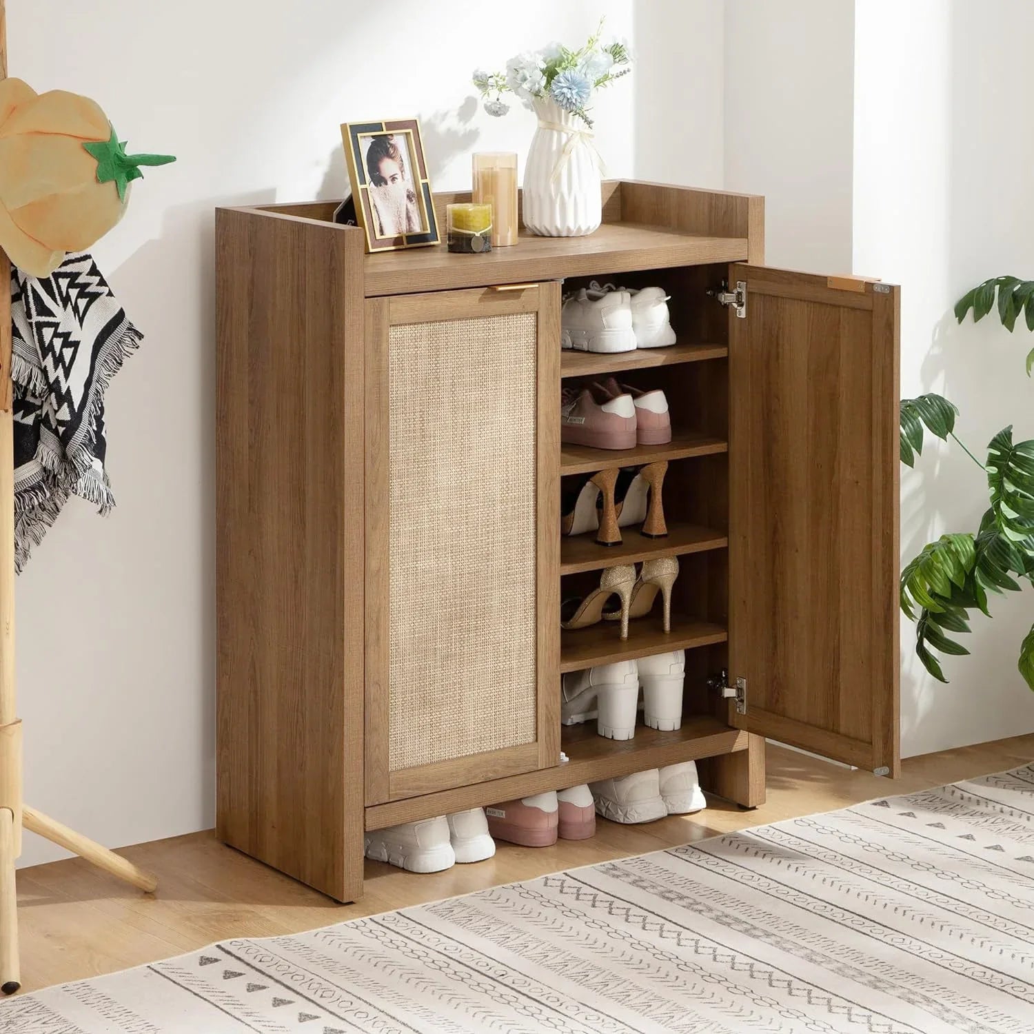 Savanna Console Tables with Shelves