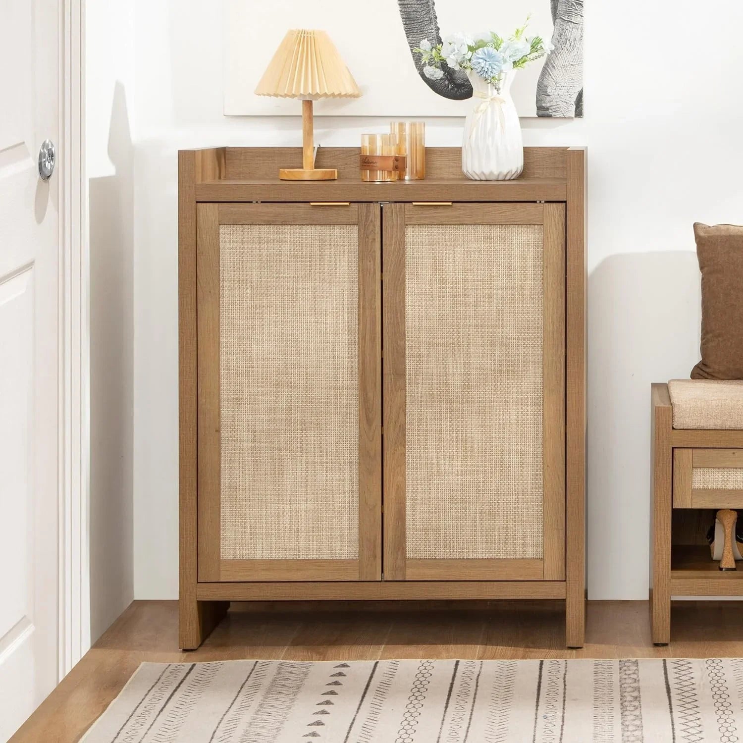 Savanna Shoe Cabinet, 2 Doors