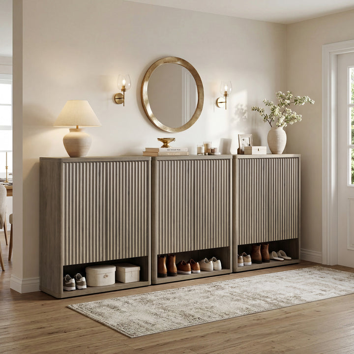 Cas Shoe Cabinet with Doors