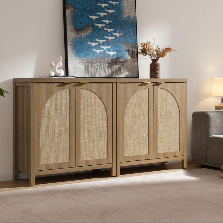Savanna Cabinet with Arched Doors
