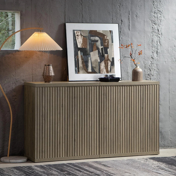 Stria Black Buffet Cabinet