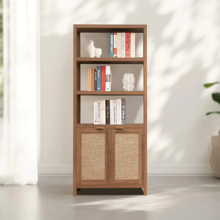 Savanna Bookshelf with 2 Doors, Set of 3