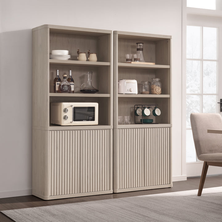 Cas Bookcase with 2 Doors