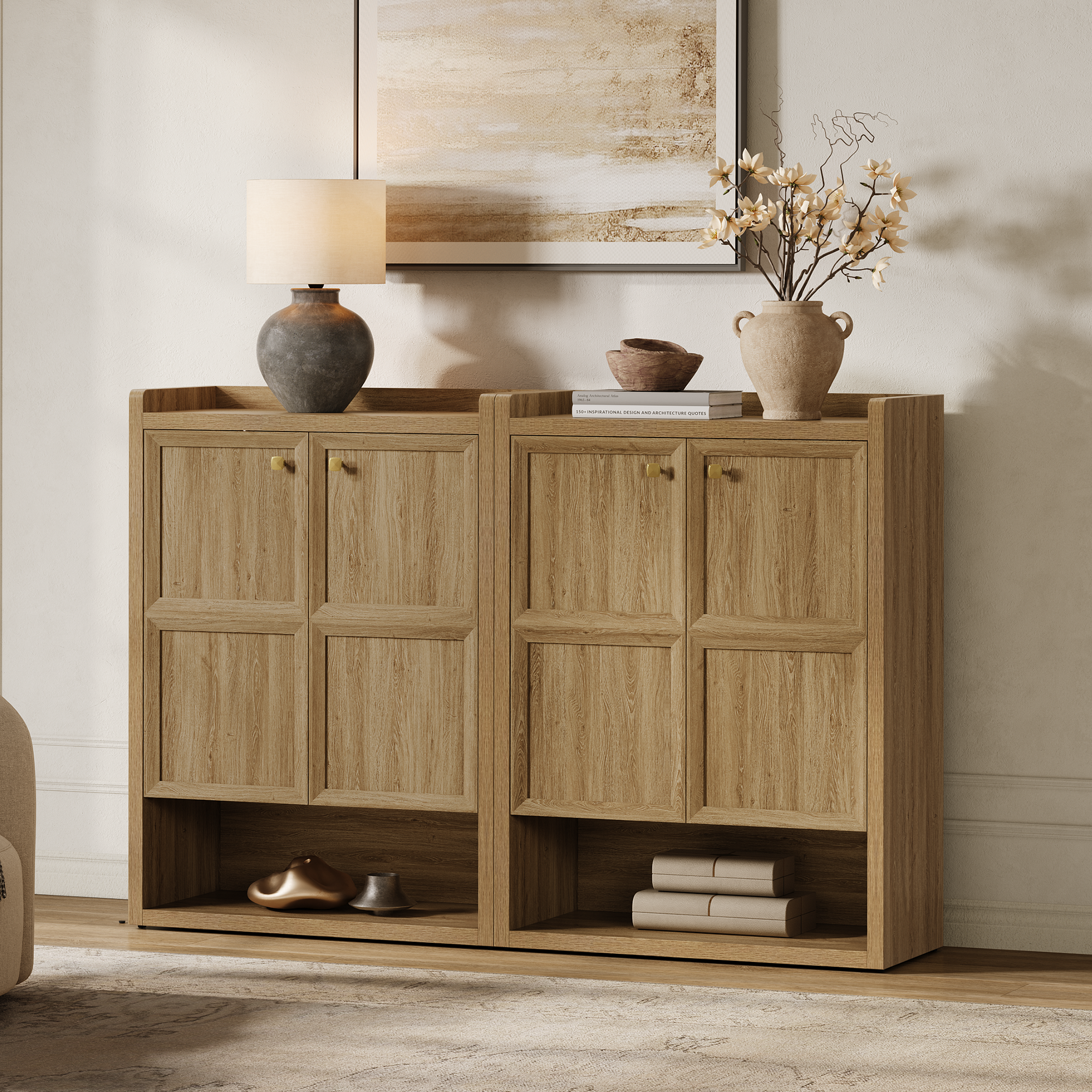 Helio Shoe Cabinet, Modern Shoe Storage