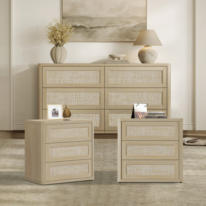 Zura Modular Dresser and Nightstands Set