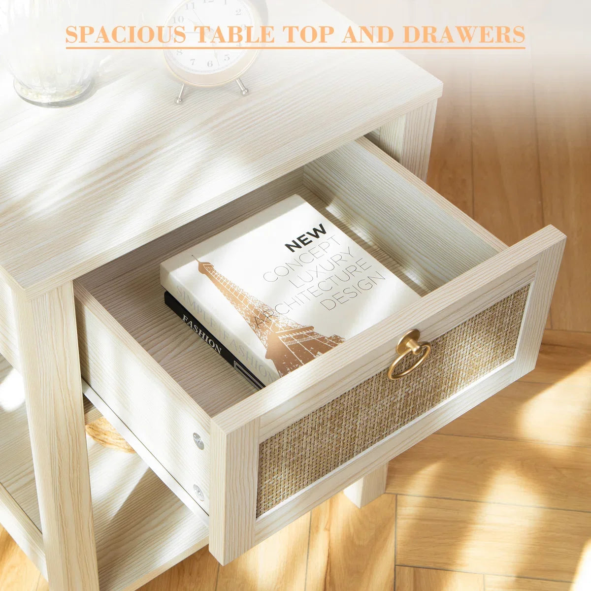 Terra 6 Drawers Dresser and 1 Drawer Nightstands Set