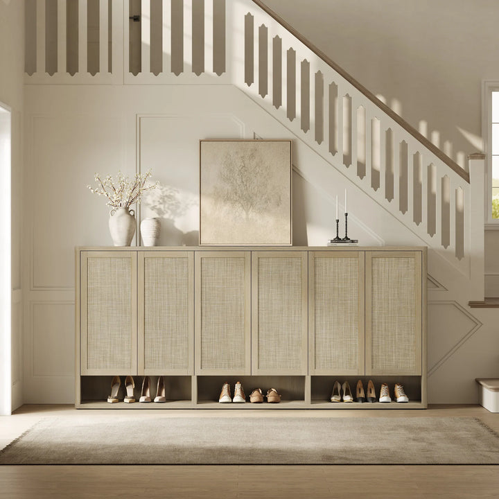 Zura Modular Shoe Cabinet with 6 Doors
