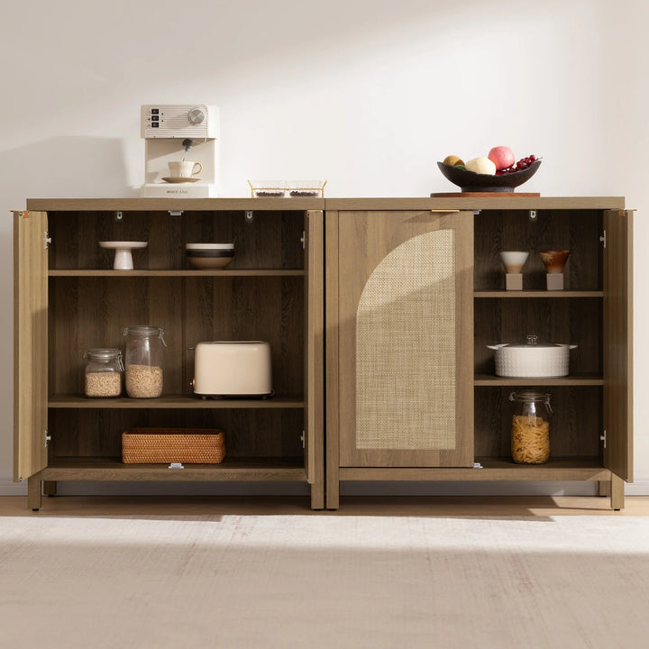 Savanna Cabinet with Arched Doors