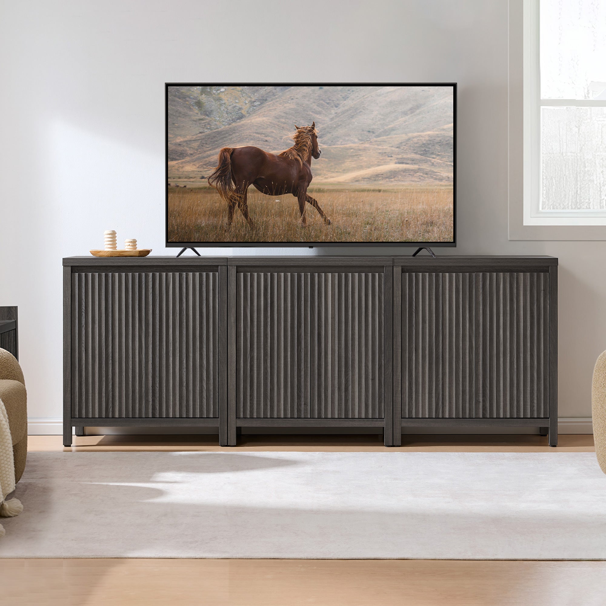 Prelude TV Stand with Storage up to 95 Inch TV