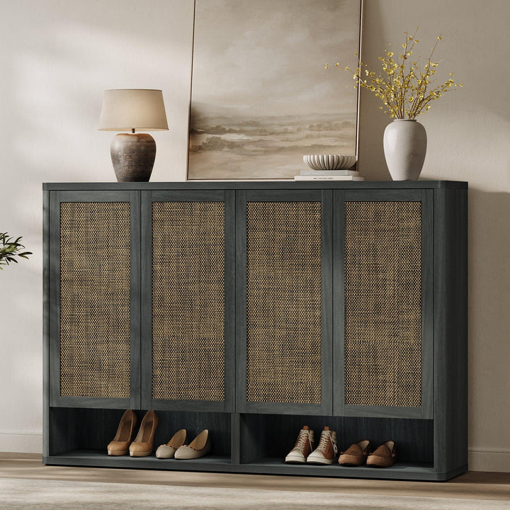 Zura Shoe Cabinet with 4 Doors
