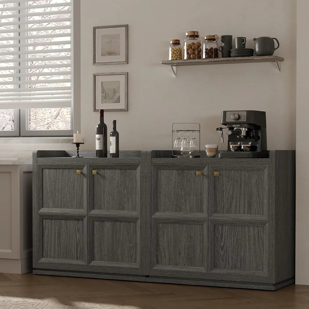Helio Sideboard with Doors, Set of 2