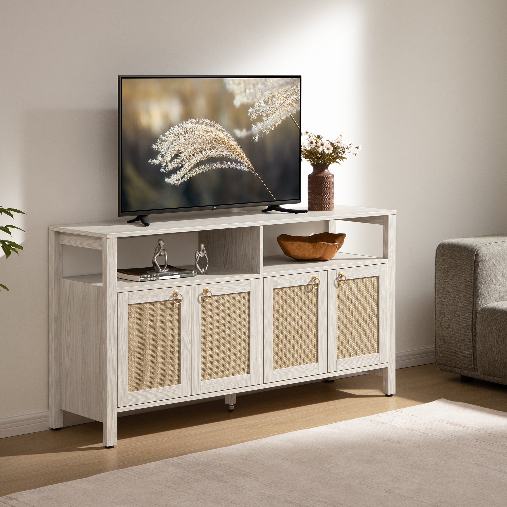 Terra Tall TV Stand up to 60 Inch TV