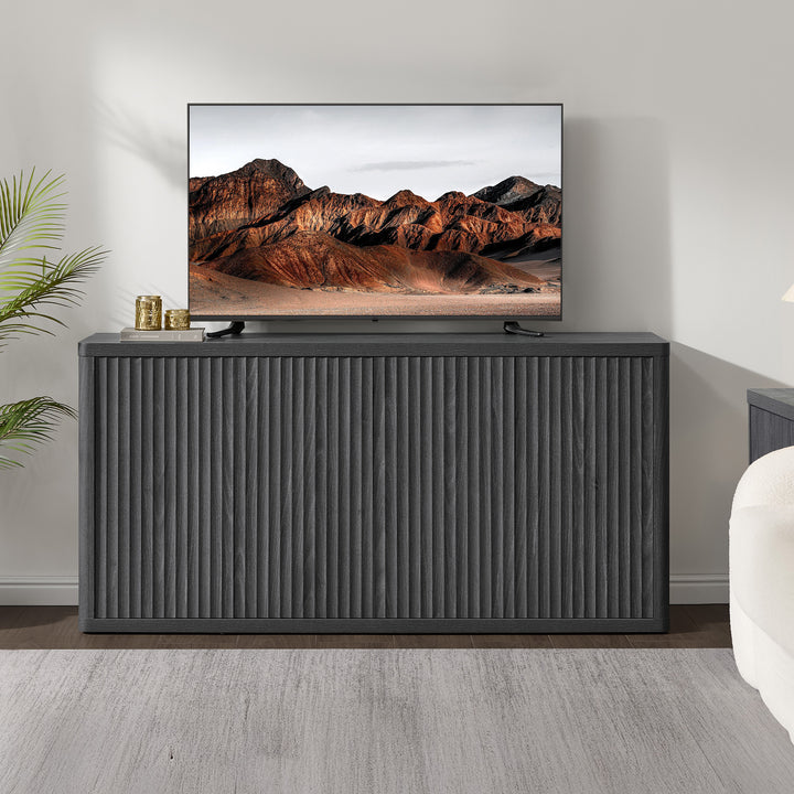 Cas TV Stand with 4 Doors