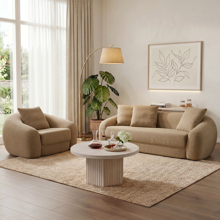 Nimbus White Sofa Couch