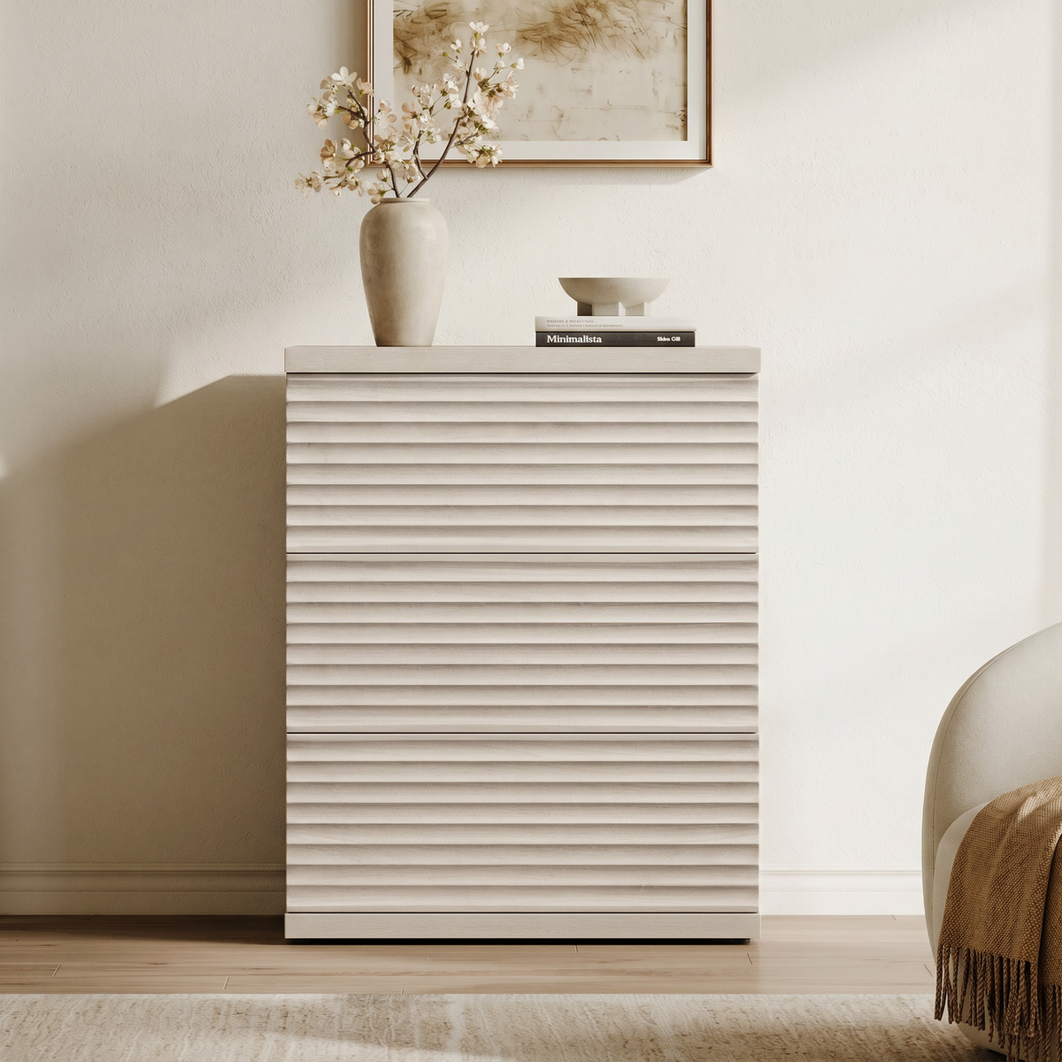 Stria Sectional Chest of Drawers with Storage
