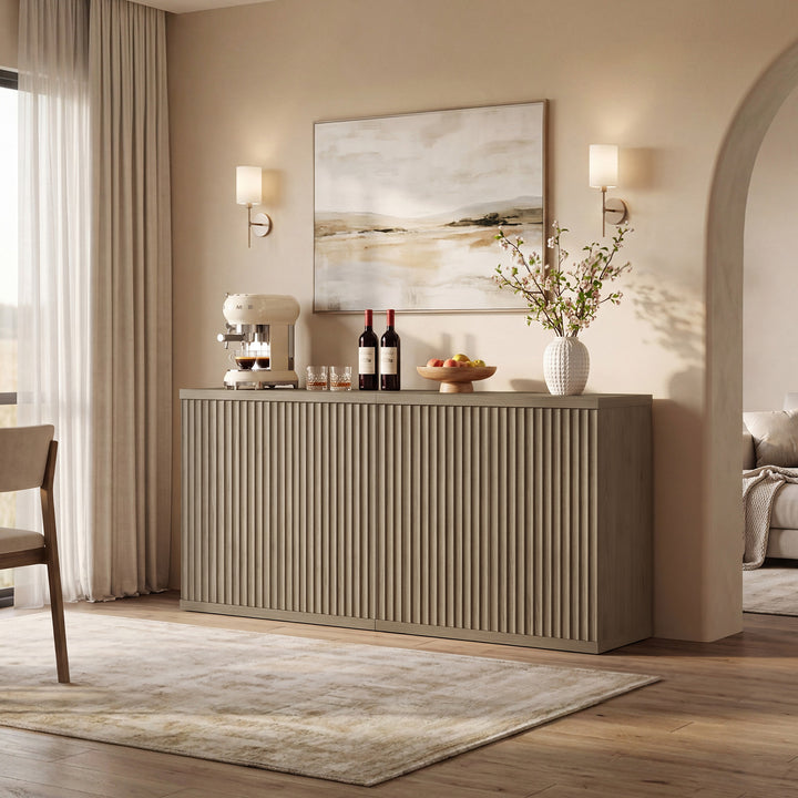 Stria Sideboard Cabinet, Living Room Storage