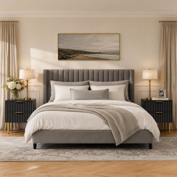 Opus Nightstand with Drawers
