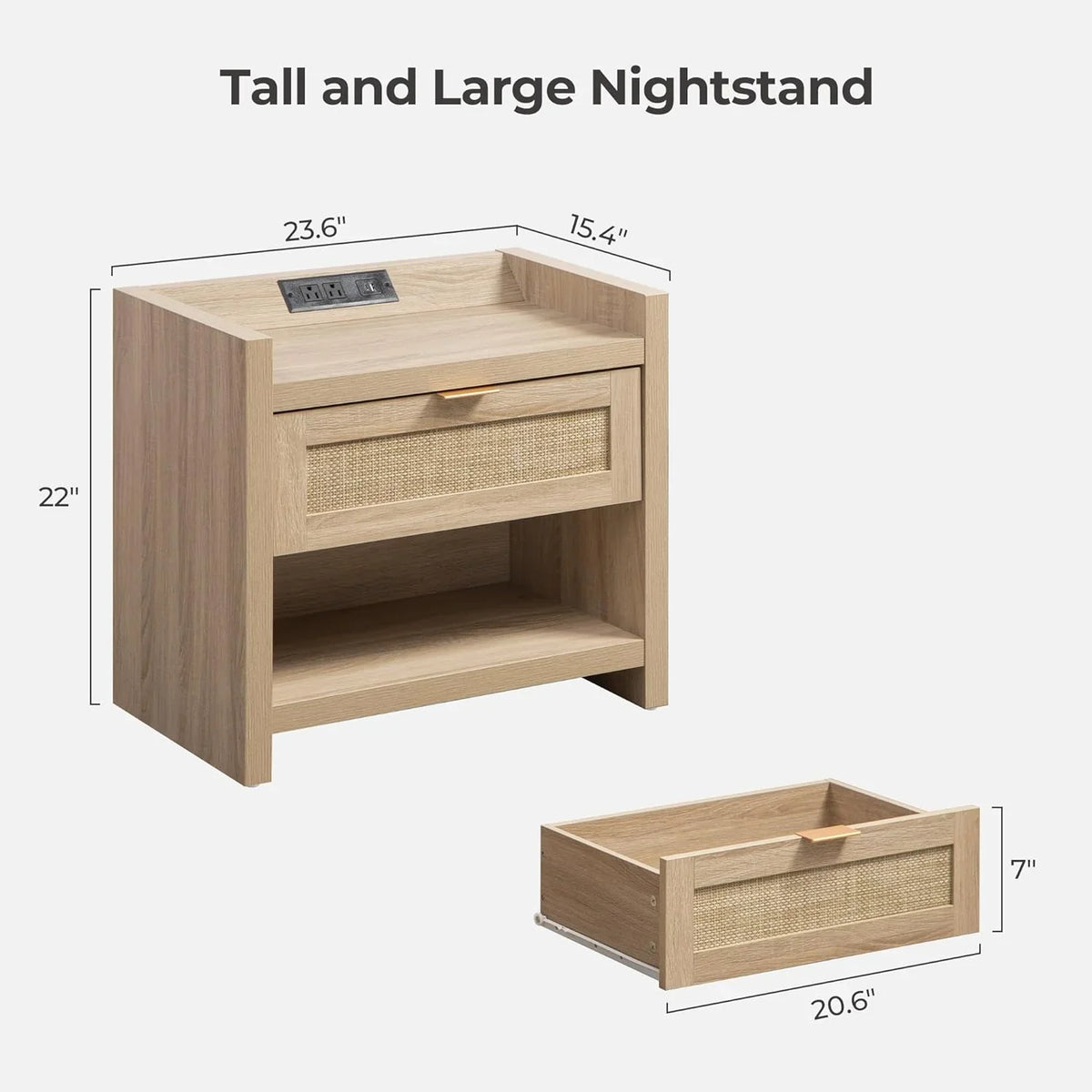 Savanna Makeup Vanity, Wardrobe and Nightstands Set