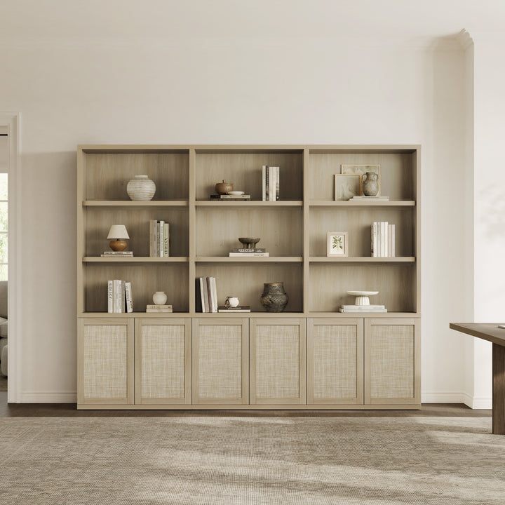 Zura Bookcase with 2 Doors