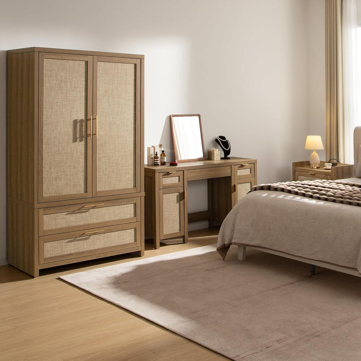 Savanna Wardrobe Closet, 71Inch Height
