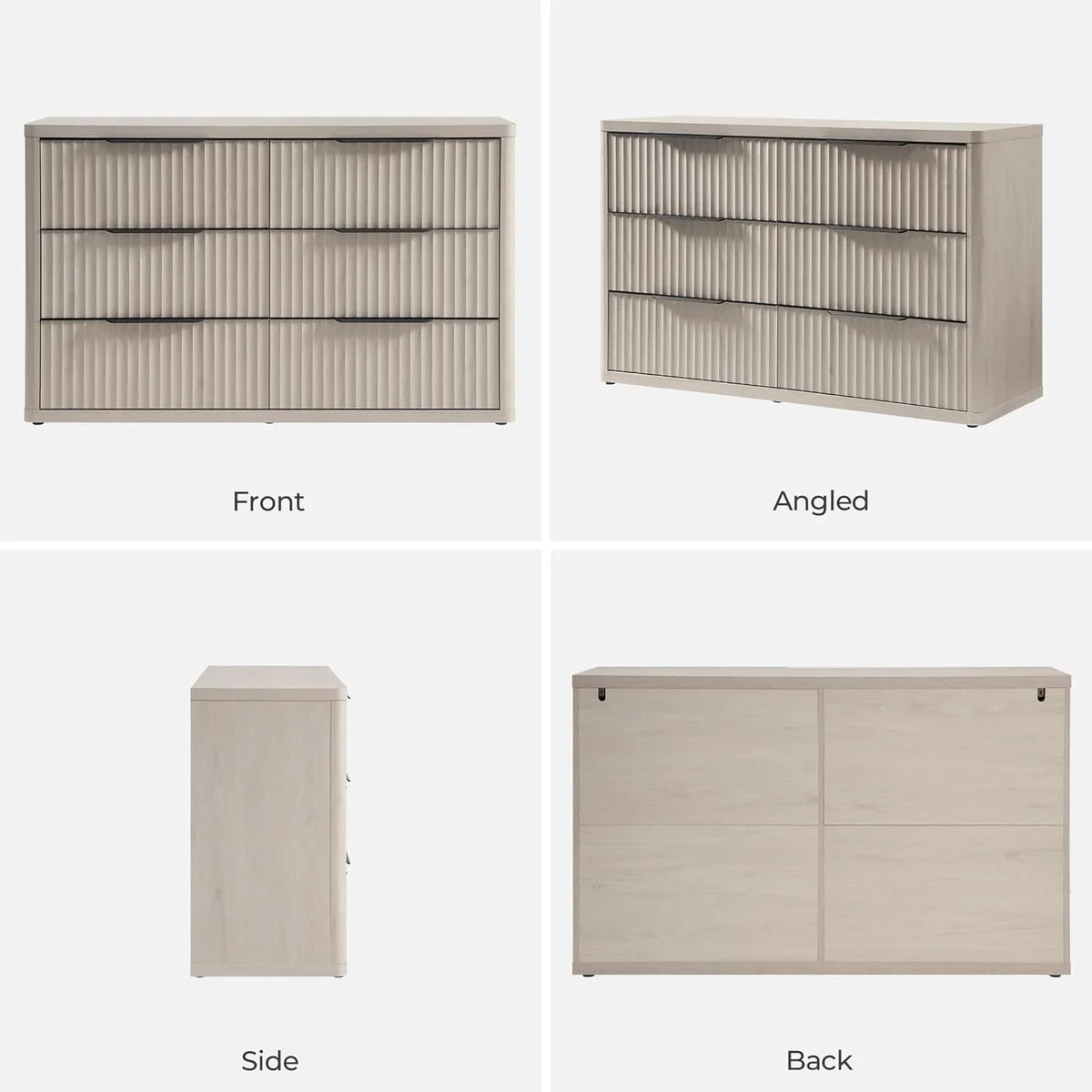Cas Dresser and Nightstands Set