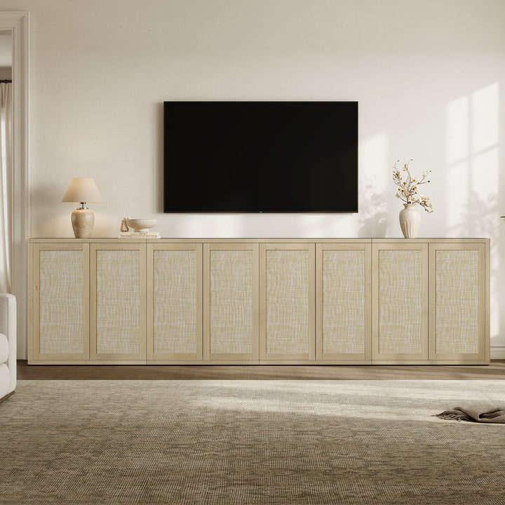 Zura Rattan Sideboard, 2 Doors