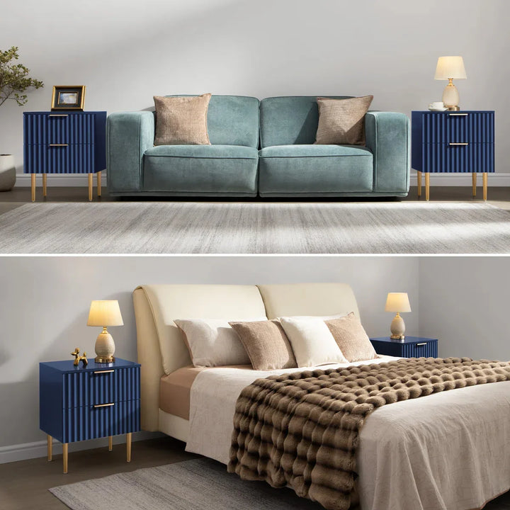 Opus Nightstand with Drawers