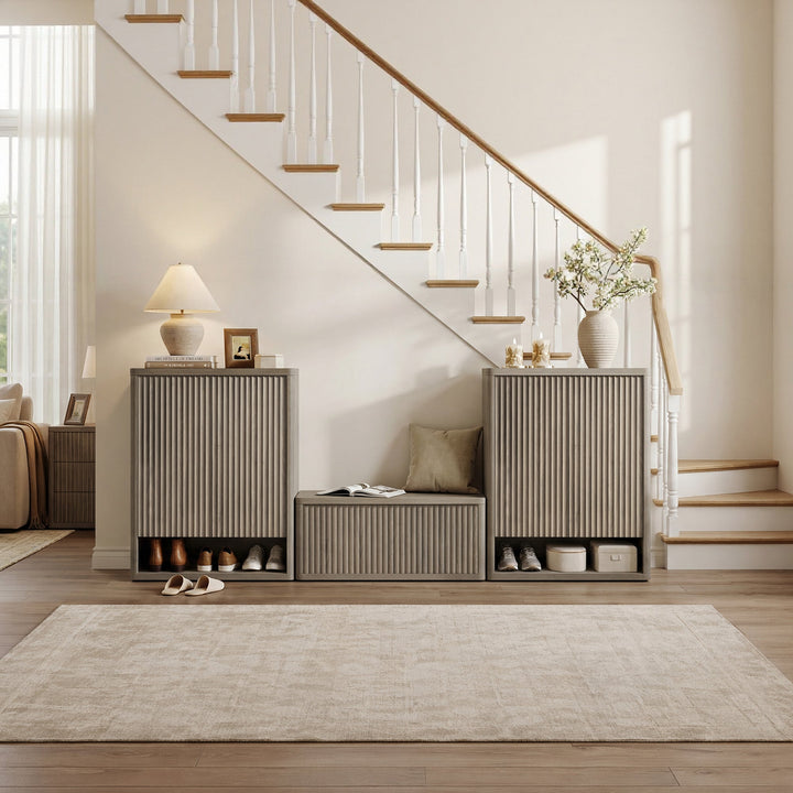 Cas 2-Door Shoe Cabinet, 20 Pairs