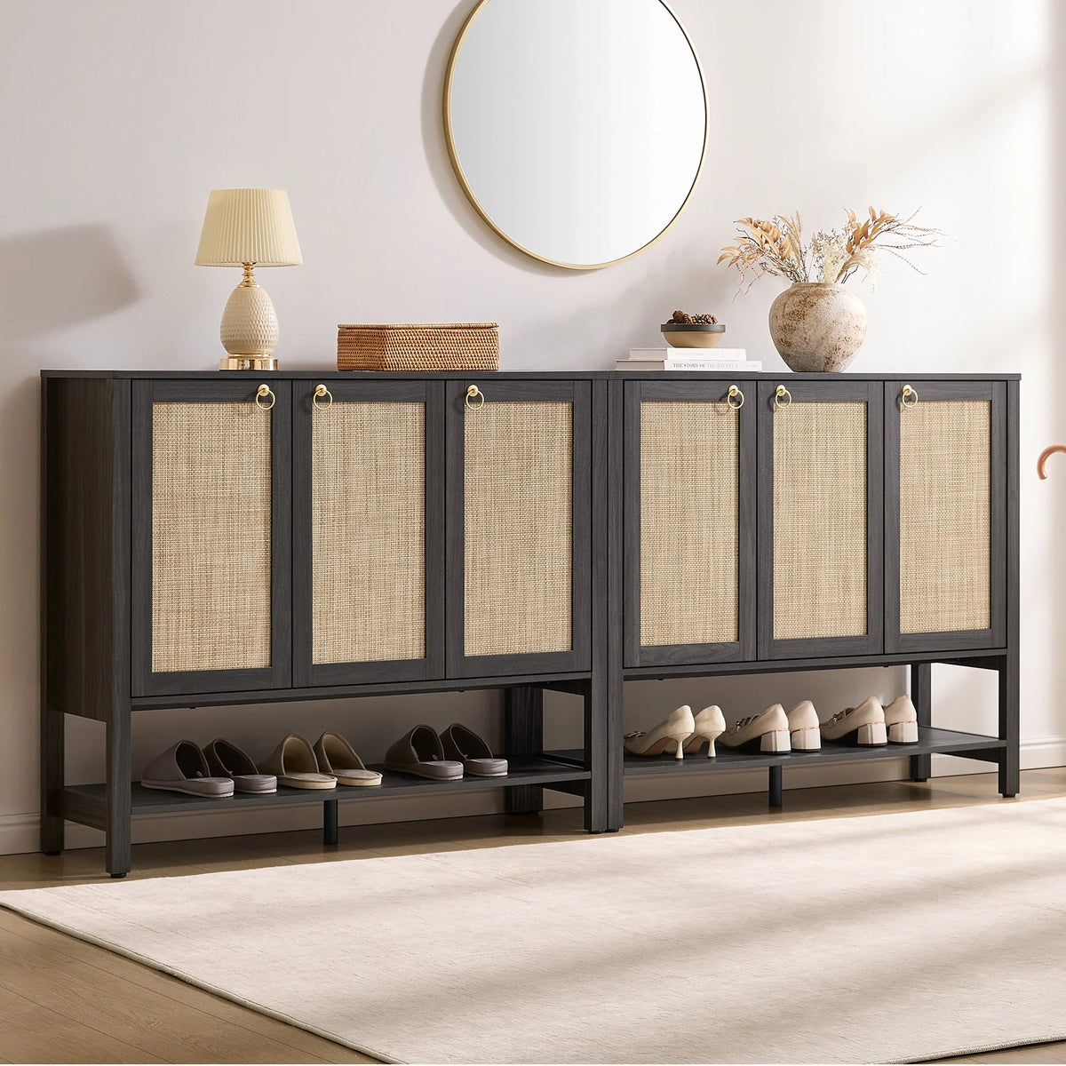 Terra 3-Door Shoe Cabinet