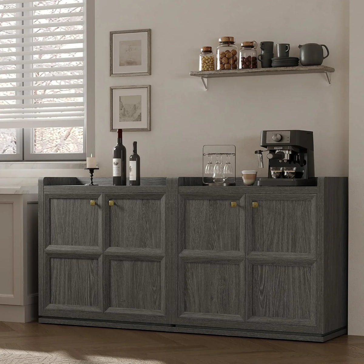 Helio Buffet Cabinet,33Inch Height