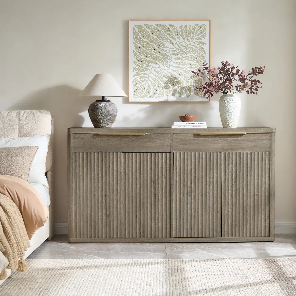 Cas Buffet Cabinet, 2 Drawers