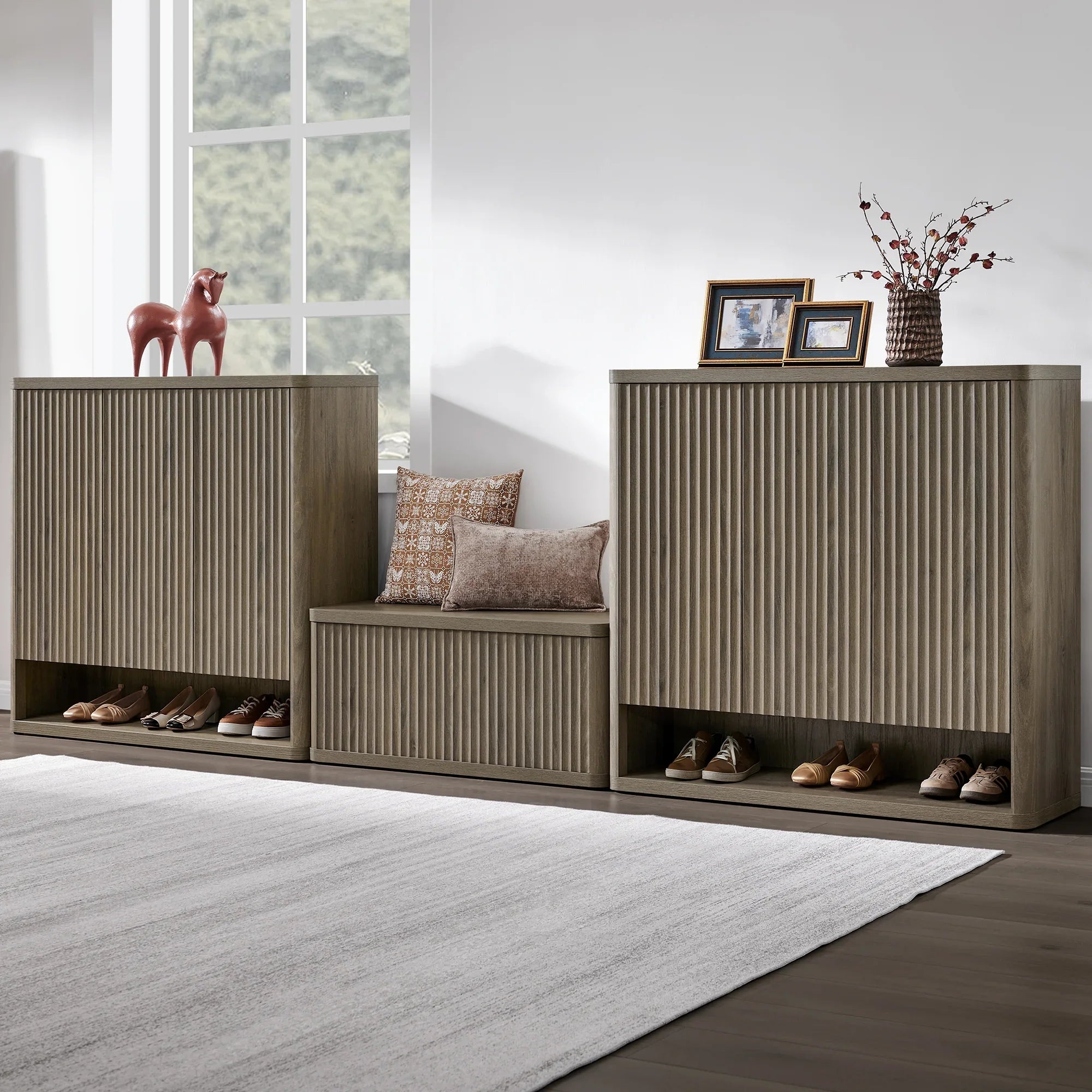 Cas Shoe Cabinet with 3 Doors