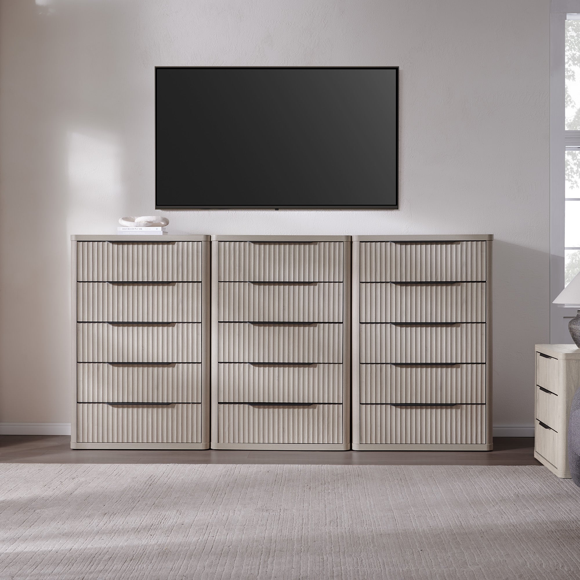 Cas Tall 5 Drawers Dresser