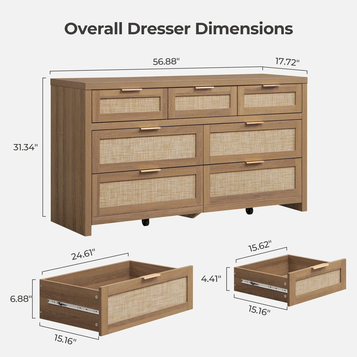 Savanna Wardrobes Closet and Dresser Set