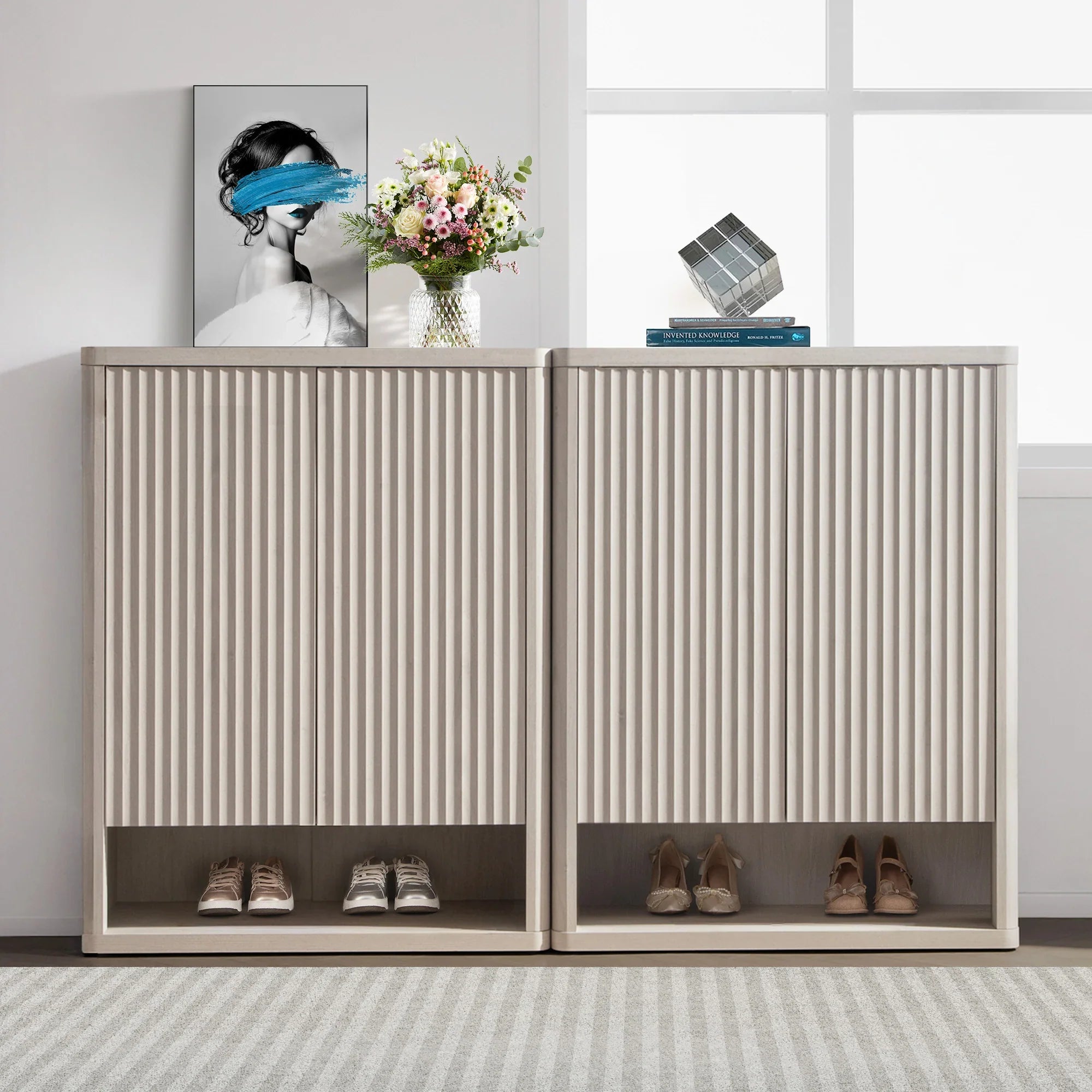 Cas Shoe Cabinet with Storage