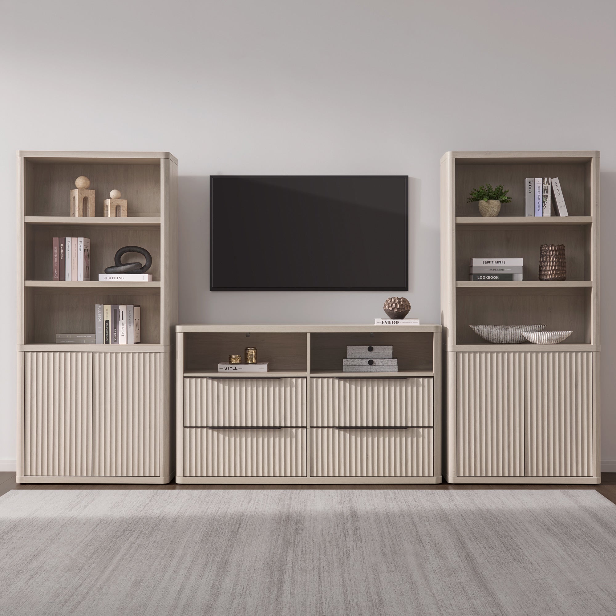 Cas Bookcase with 2 Doors