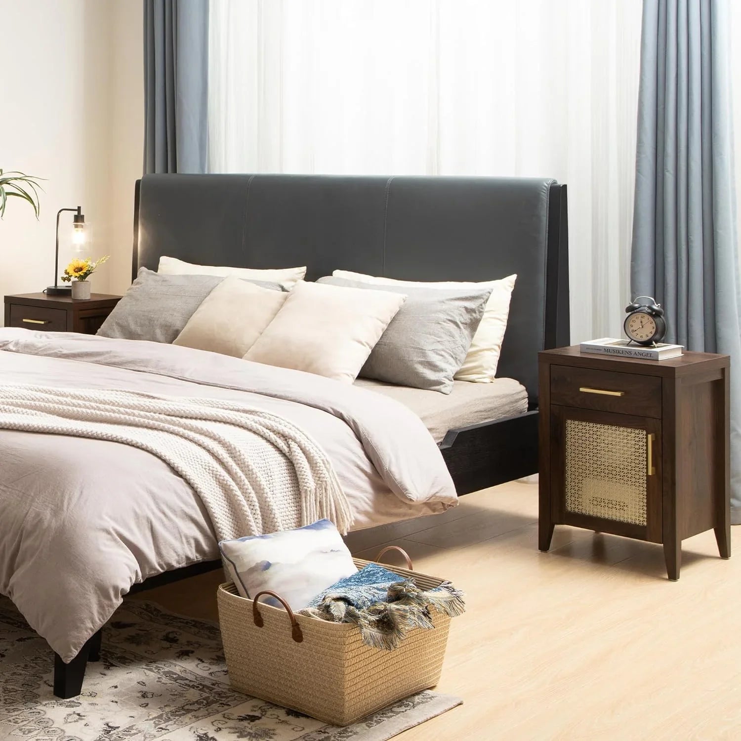 Andy Side Table with Door