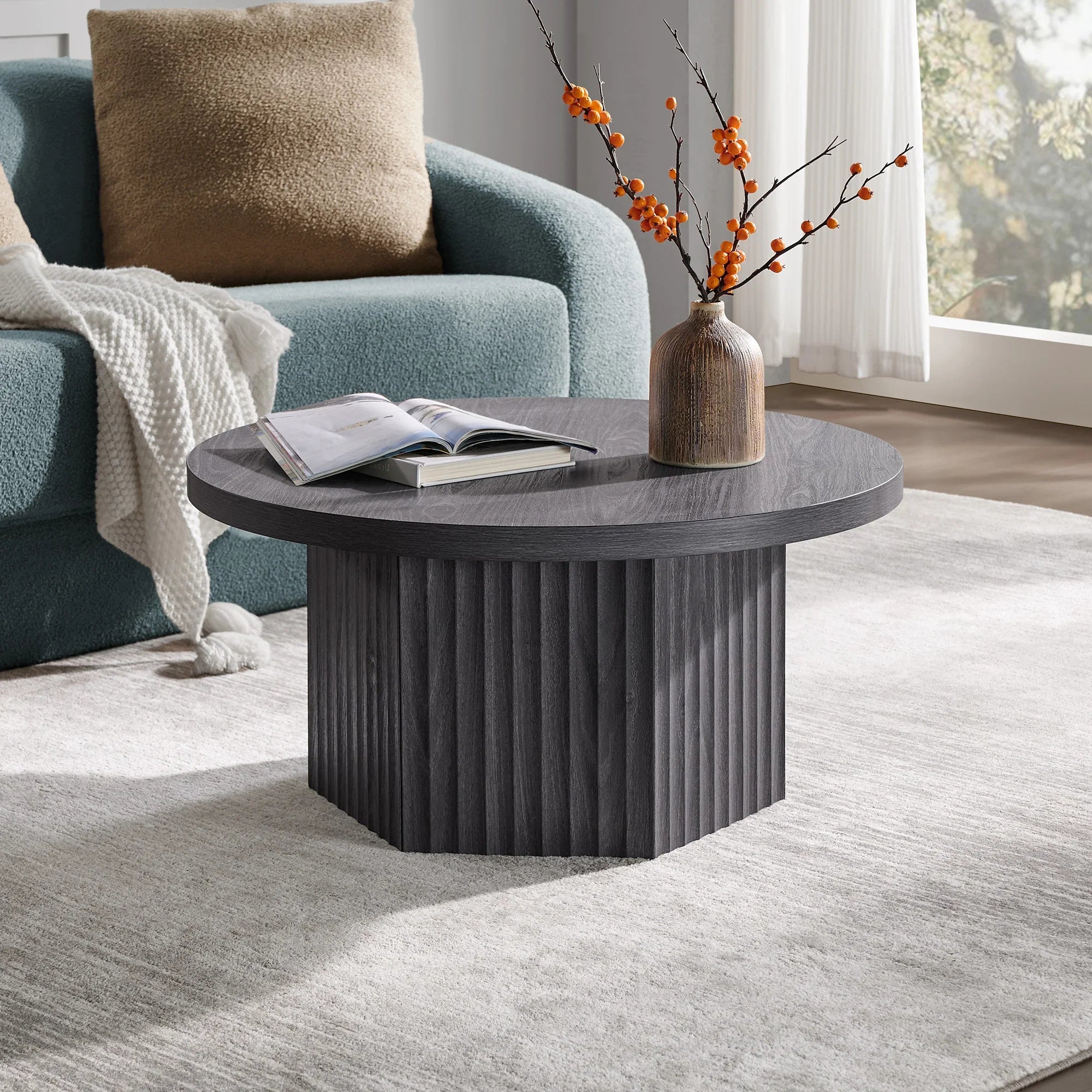 Stria Round Coffee Tables
